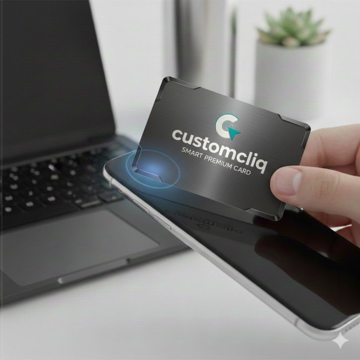 Imported Metal Smart NFC Gold Card